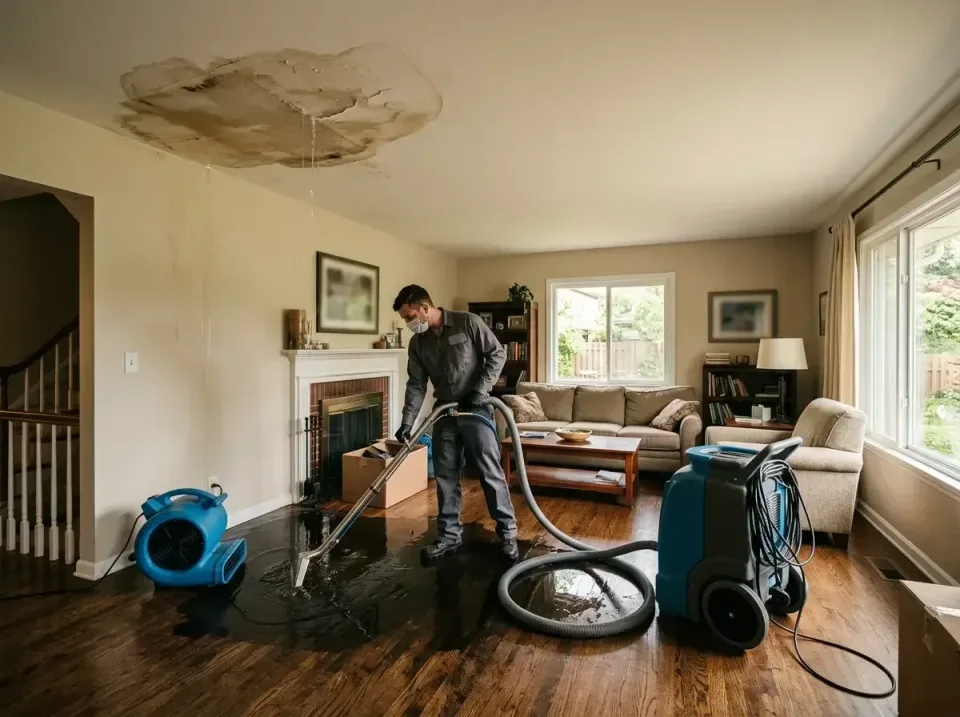 attic-pipe-burst-ceiling-drip-008 — frequently asked questions, Water Damage Restoration & Carpet Care in Keyes, CA